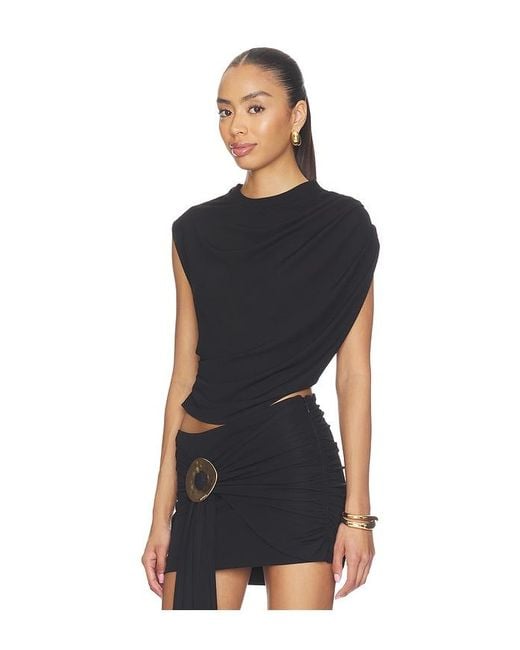 Cult Gaia Blue Celene Top