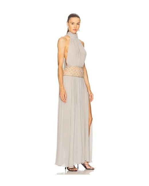retroféte White Kreeli Embellished Dress