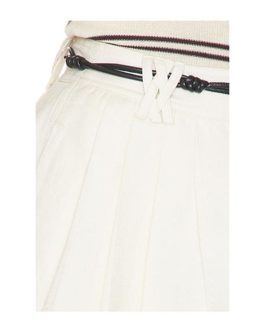 Astr White Atherton Shorts