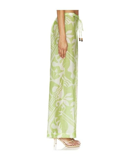 L'academie Green 'Academie Nyra Pant