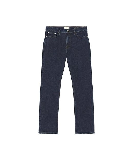 FRAME Blue Modern Straight Jean for men