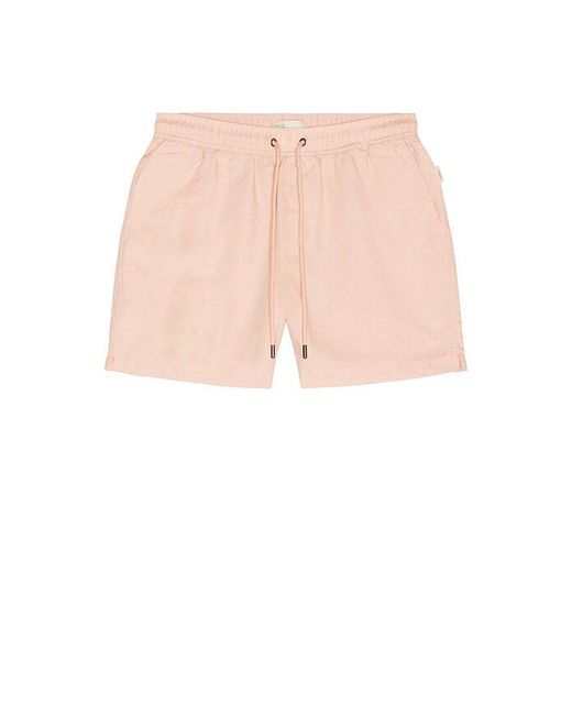 Onia Multicolor Air Linen Pull On Short 6 for men