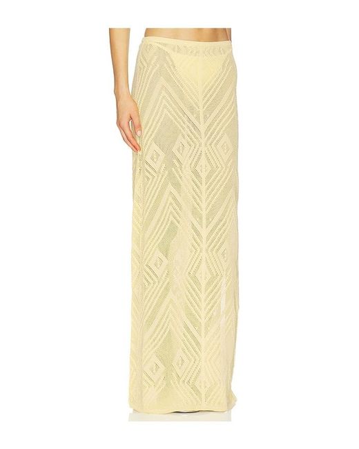 Devon Windsor Yellow Vie Skirt