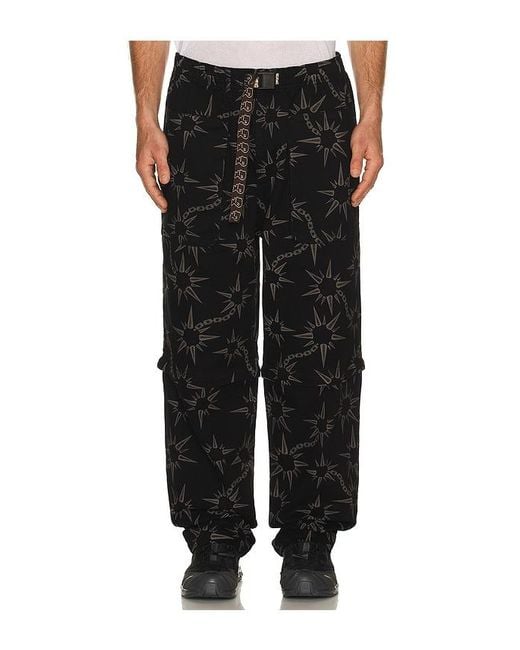 Brain Dead Black Convertible Razor Climbing Pant for men