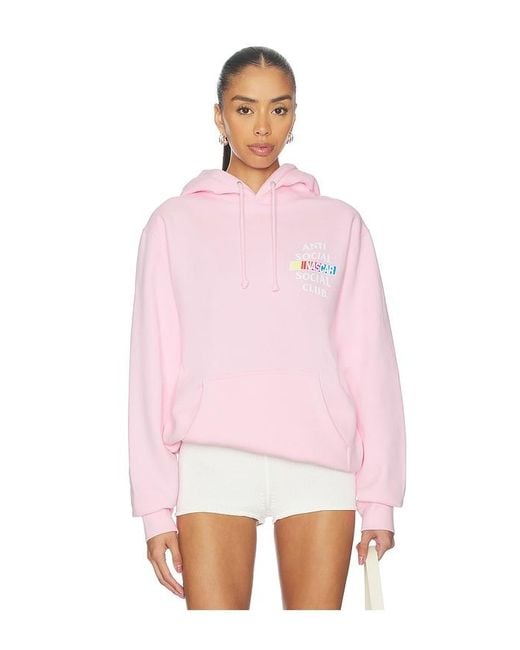 ANTI SOCIAL SOCIAL CLUB Pink X Nascar Games Hoodie