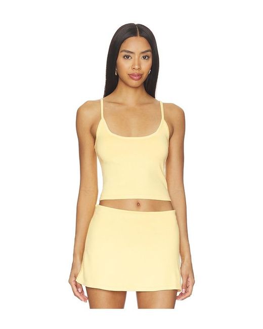 GOOD AMERICAN Natural The Keepsake Tank Top