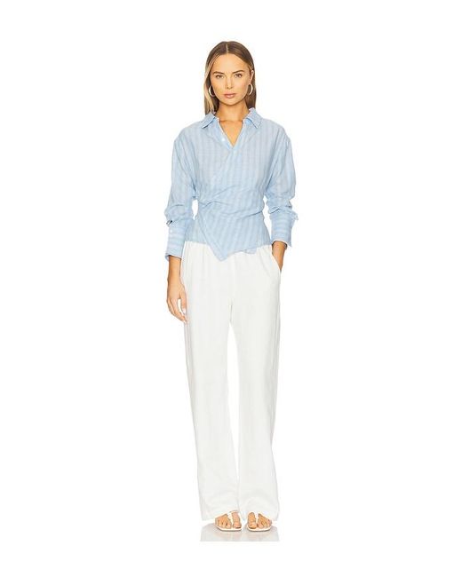 Heartloom Blue Elene Shirt