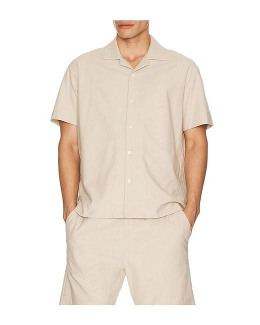 Theory Natural Soft Terry Shirt for men