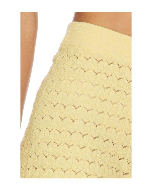 Barefoot Dreams Natural Tulip Pointelle Short