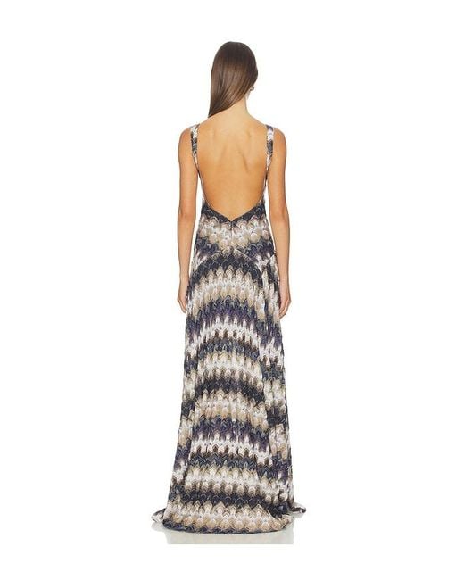 Missoni White Sleeveless Long Dress