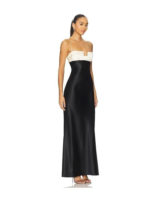 Bevza Black X Revolve Square Bra Dress