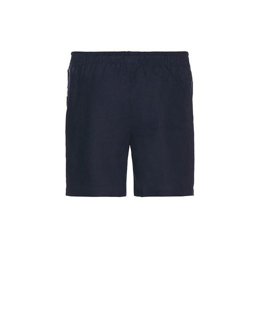 Onia Blue Air Linen Pull-On Shorts 6 for men
