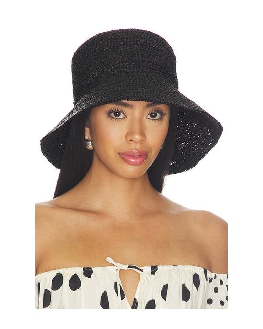 Anine Bing Black Cabana Bucket Hat