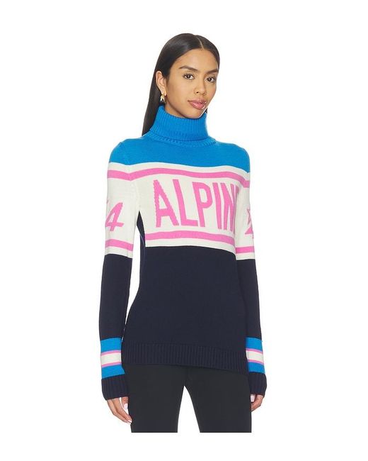 Perfect Moment Blue Alpine Sweater