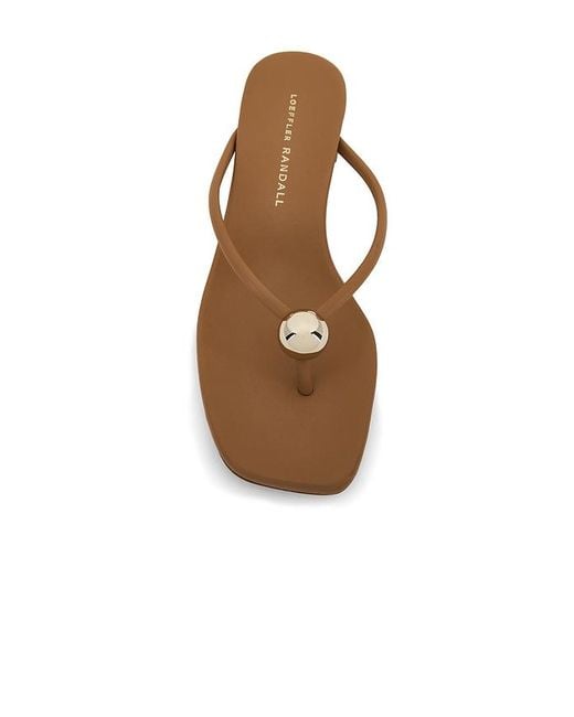 Loeffler Randall White Odessa Heeled Sandal