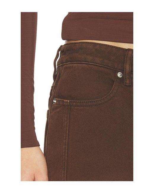 Mimchik Brown Saddle Jean