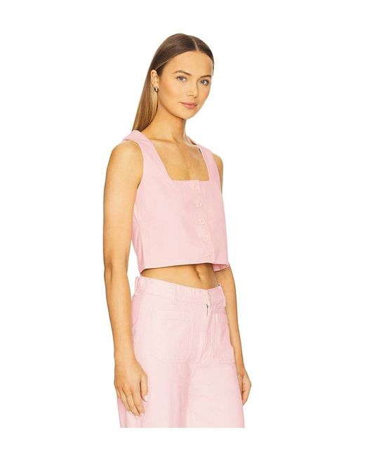DL1961 Multicolor Lizzie Cropped Top