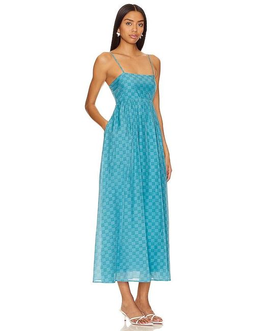 MINKPINK Blue Lucille Maxi Dress
