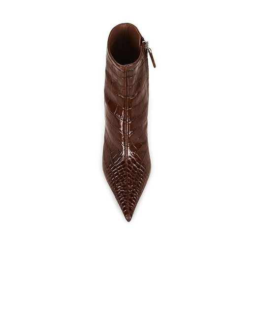 Paris Texas Brown Vera Ankle Boot 85