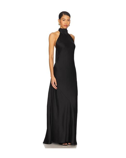 Show Me Your Mumu Black Lisa Maxi Dress