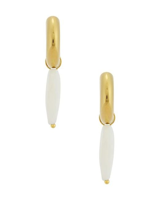 Timeless Pearly Metallic Lovely Earrings