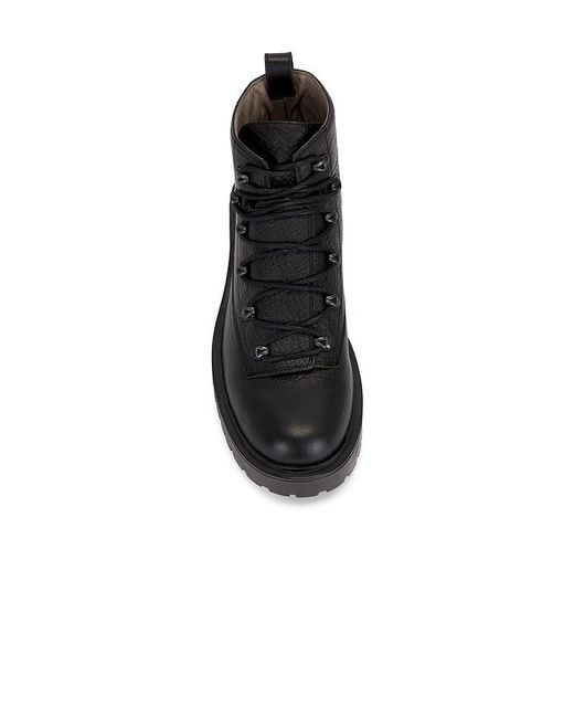 AllSaints Black Mccoy Hiking Boot for men