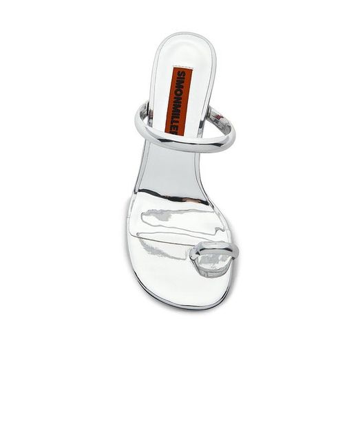 Simon Miller White Pipe Heel