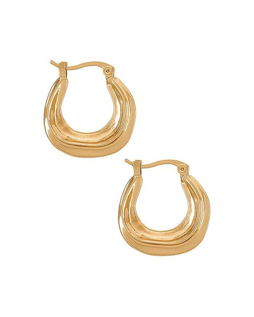 Casa Clara Metallic Lennon Hoop