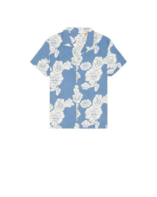 Critical Slide Blue Nice Day Resort Shirt for men