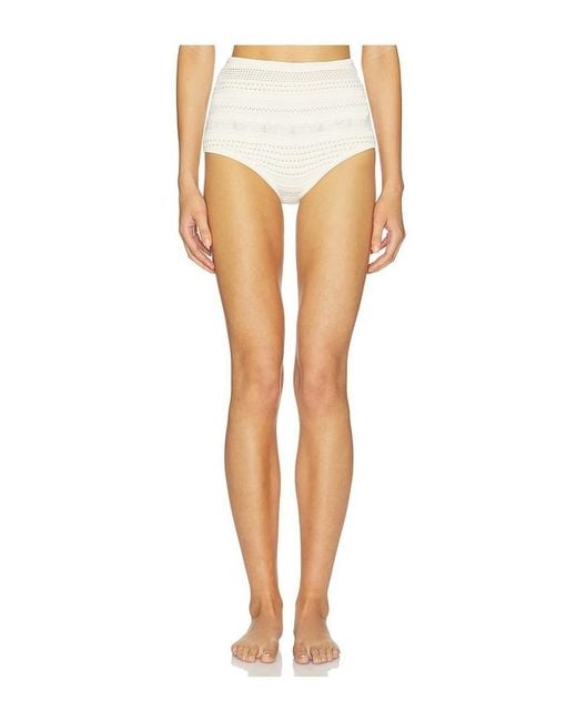 Devon Windsor White Verity Bikini Bottom