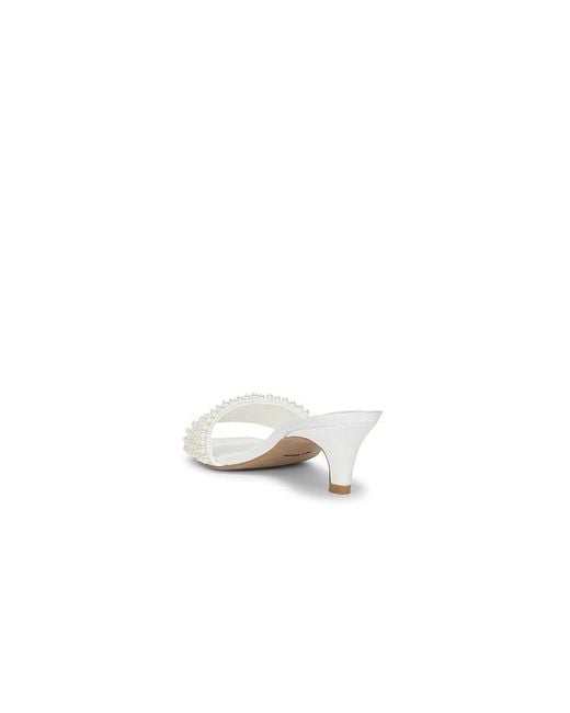 Dolce Vita White Rexa Pearl Heel
