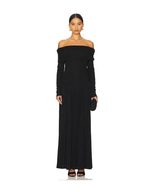 Lioness Black Field Of Dreams Maxi Dress