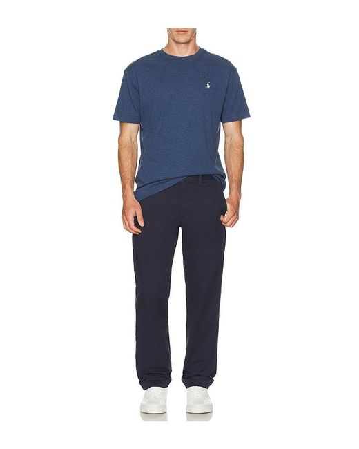 Polo Ralph Lauren Blue Short Sleeve Crewneck T-Shirt for men