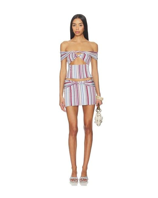 Tiger Mist White Haze Twist Top