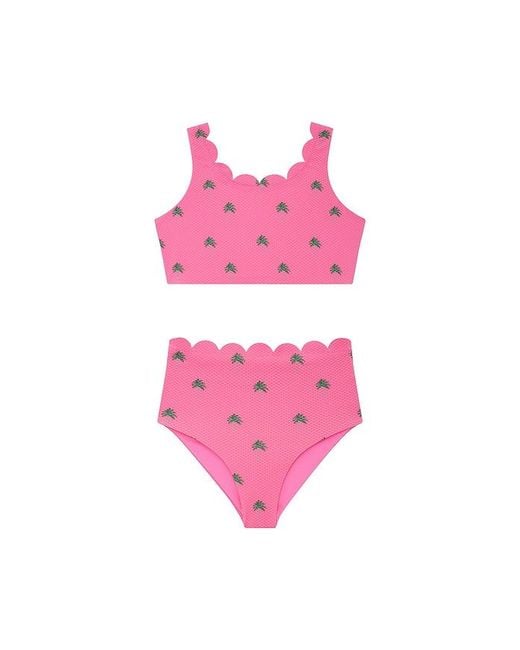 Beach Riot Pink Little Madison Set