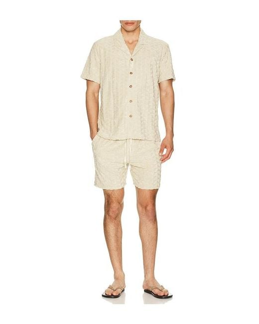 Marine Layer Natural Leo Terry Short for men