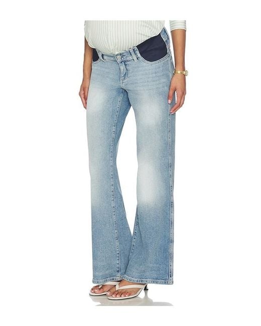 DL1961 Blue Desi Boot Maternity Jeans