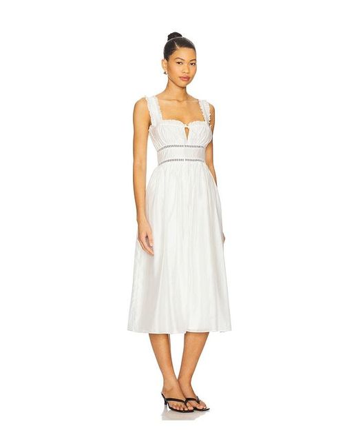 MAJORELLE White Kleid Dora