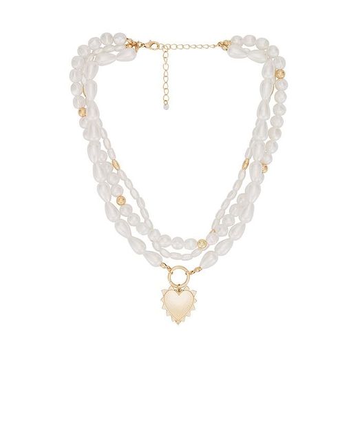 8 Other Reasons Lover チャームネックレス White