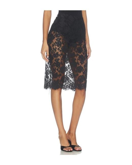 Nbd Black Riya Pencil Skirt