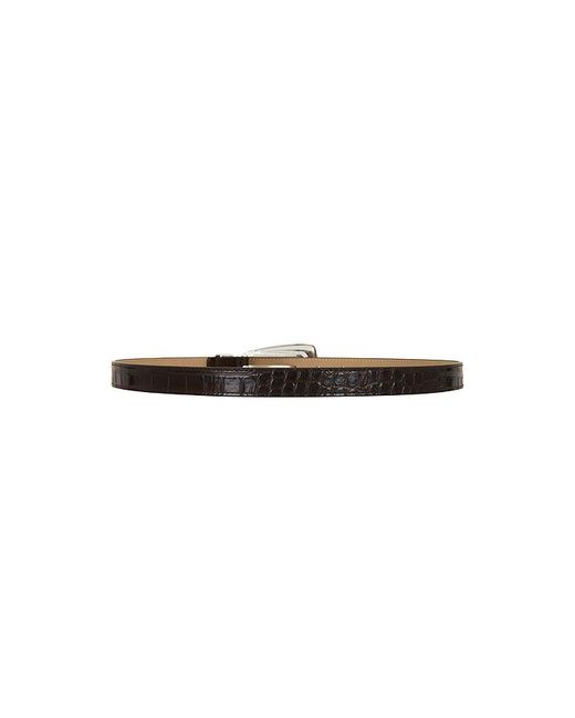 B-Low The Belt Black Briar Croco Belt