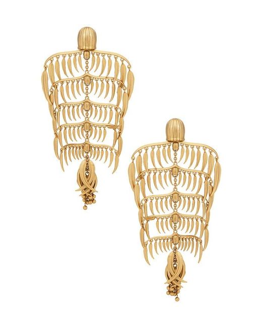 Zimmermann Metallic Mira Chandelier Earring