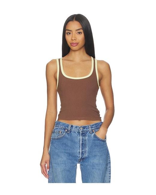 Runaway the Label Blue Angelo Tank