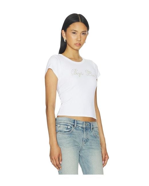 Boys Lie White Boys Will Be Boys Who Lie Baby Tee