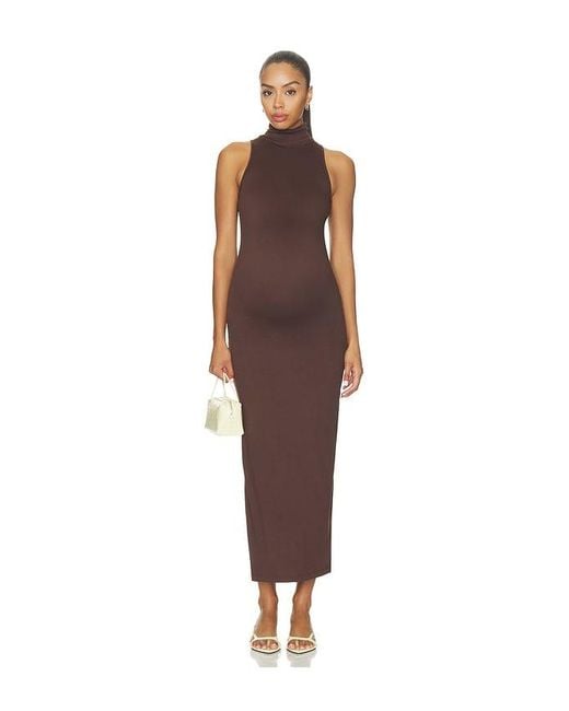 BUMPSUIT Brown The Serena Dress