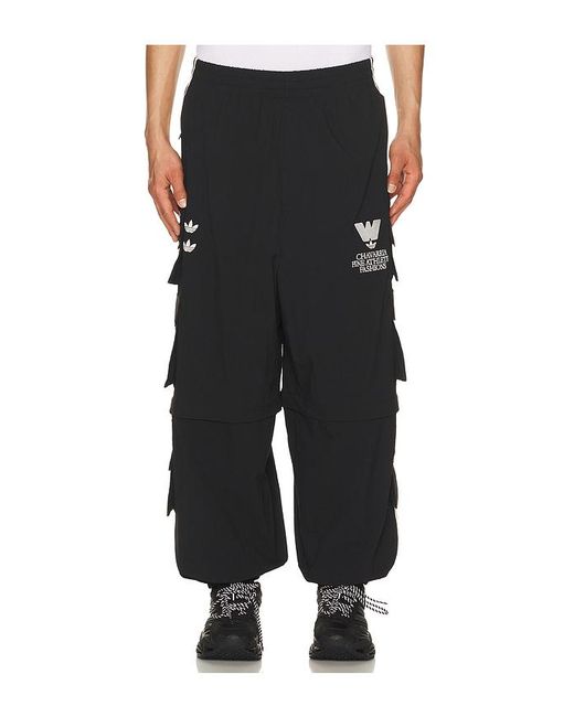 Adidas Originals Black X Willy Chavarria Cargo Pant for men