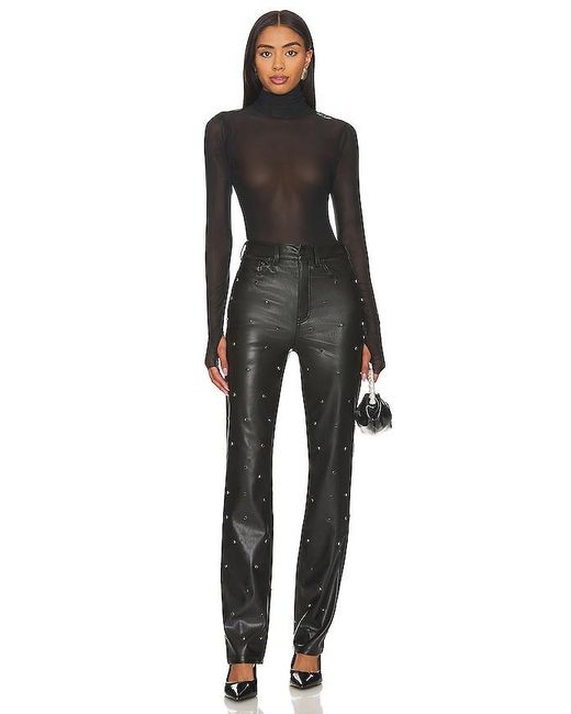 AFRM Black X Revolve Essentials Zadie Top