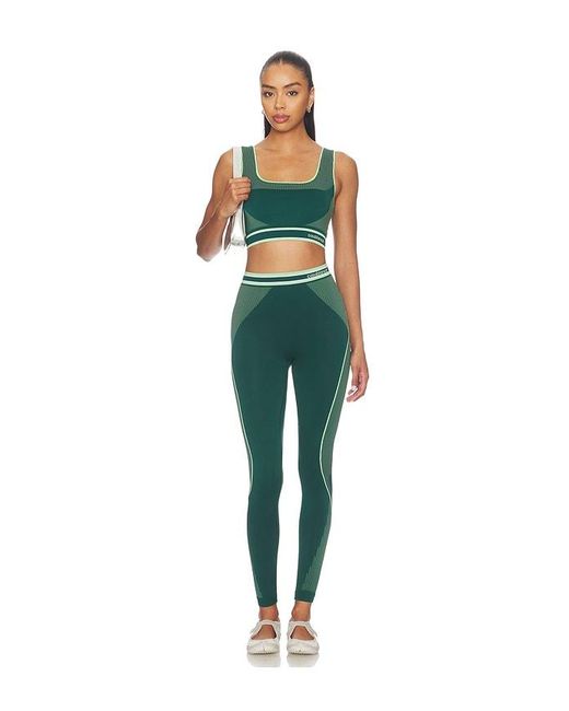 Casablanca Green Seamless Leggings