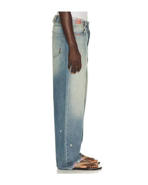 NAHMIAS Blue Recess Baggy Jean for men