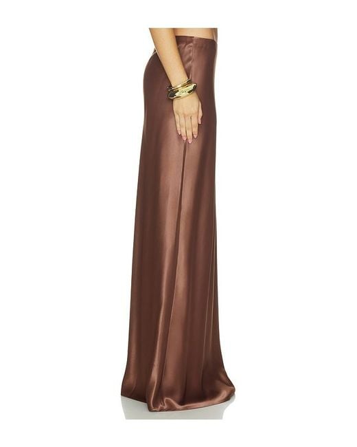 SRG Brown Quinn Maxi Skirt